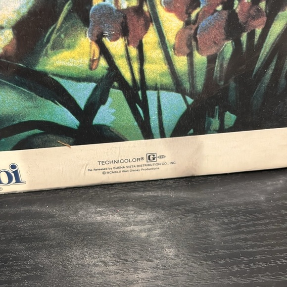 Vintage Disney Rerelease Bambi print - Picture 2 of 2